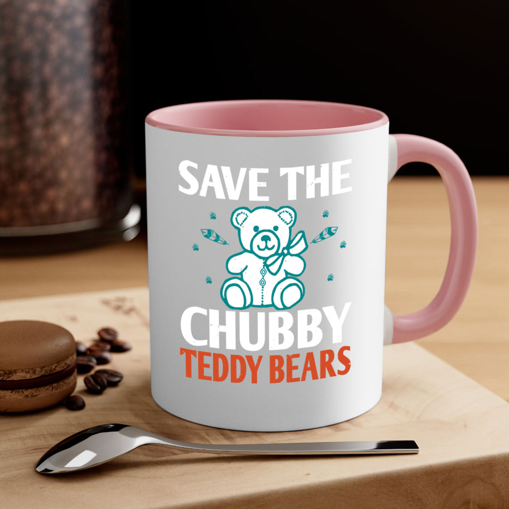 save the chubby teddy bears 28#- bear-Mug / Coffee Cup