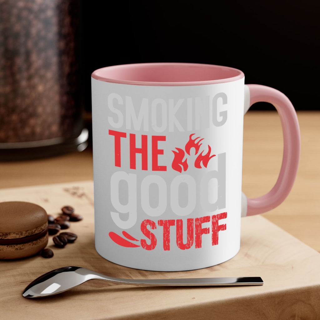 smoking the good stuff 10#- bbq-Mug / Coffee Cup