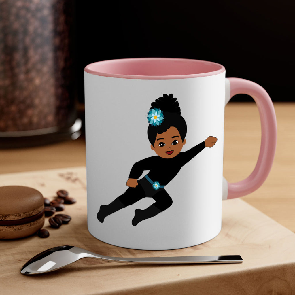 super kids girl 10#- Black women - Girls-Mug / Coffee Cup