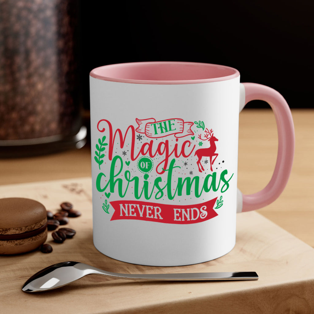 the magic of christmas never ends style 1201#- christmas-Mug / Coffee Cup