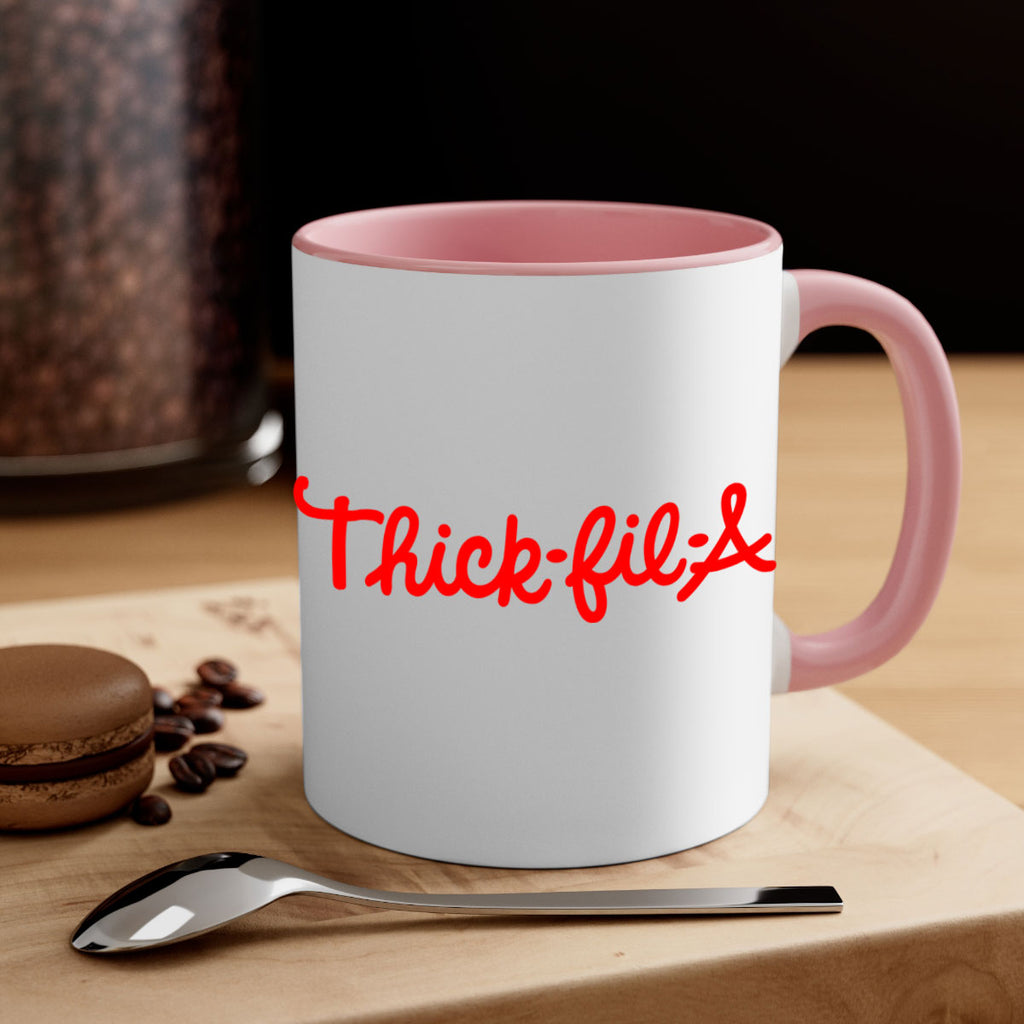 thick fil a 21#- black words - phrases-Mug / Coffee Cup