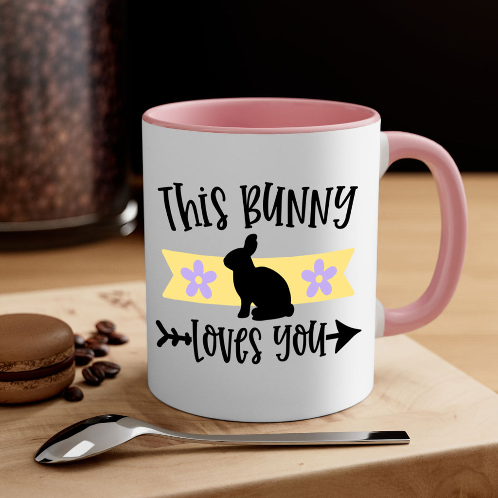 this bunny loves you 10#- easter-Mug / Coffee Cup