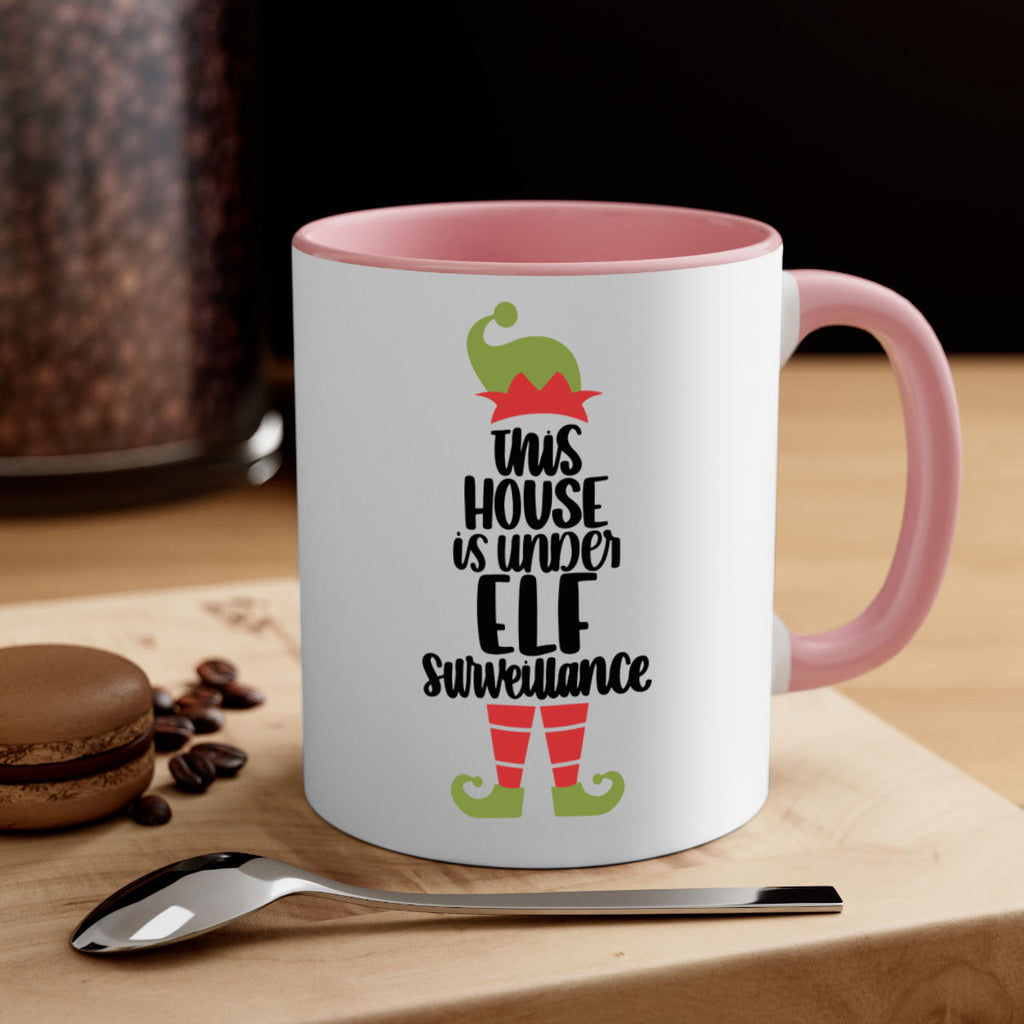 this house is under elf surveillance 38#- christmas-Mug / Coffee Cup