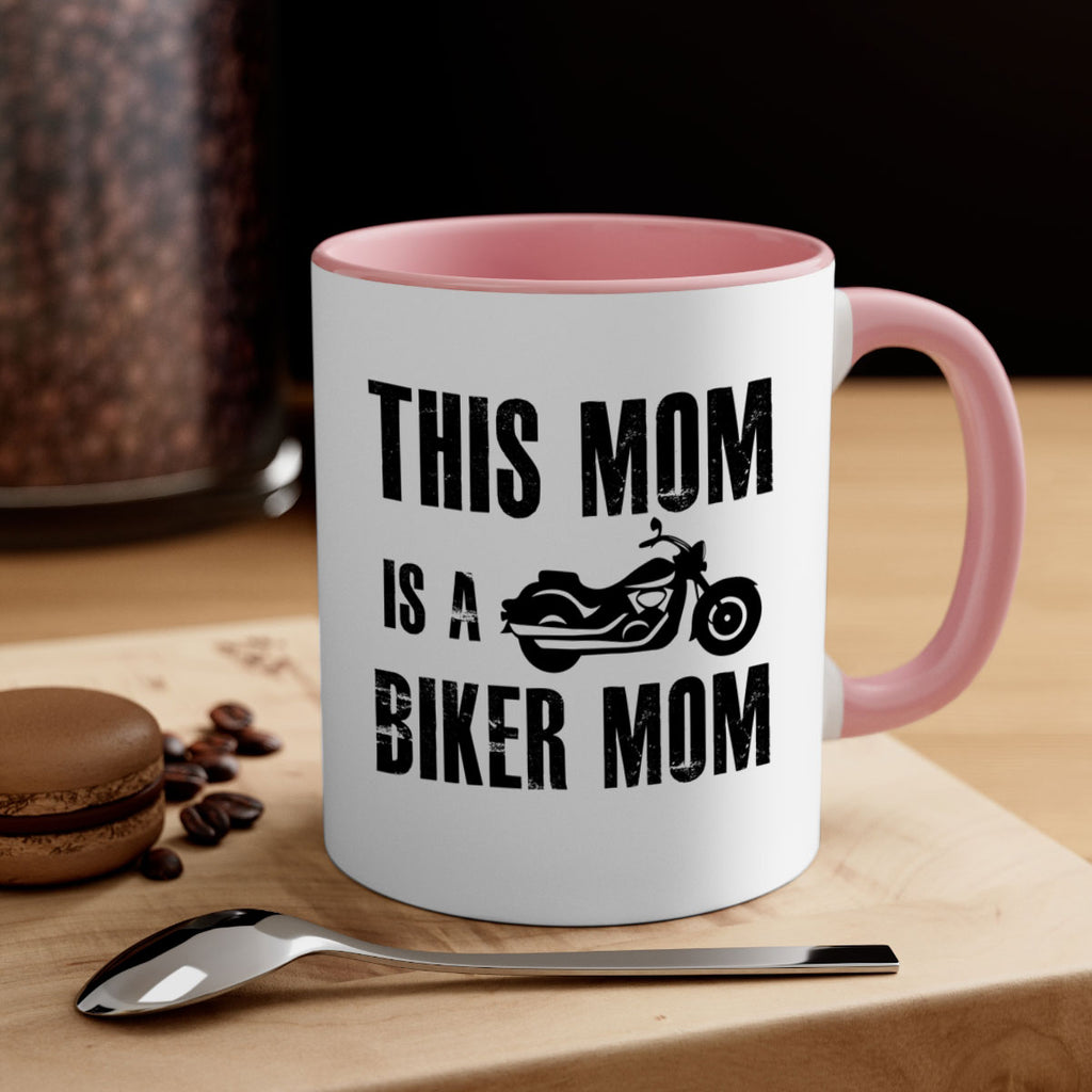 this mom is a biker mom 35#- mom-Mug / Coffee Cup