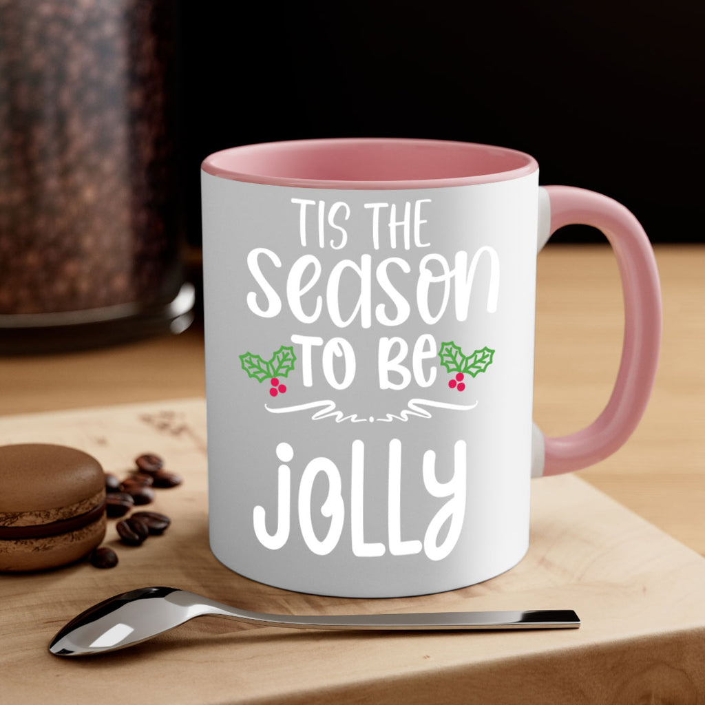 tis the season to be jolly style 1217#- christmas-Mug / Coffee Cup