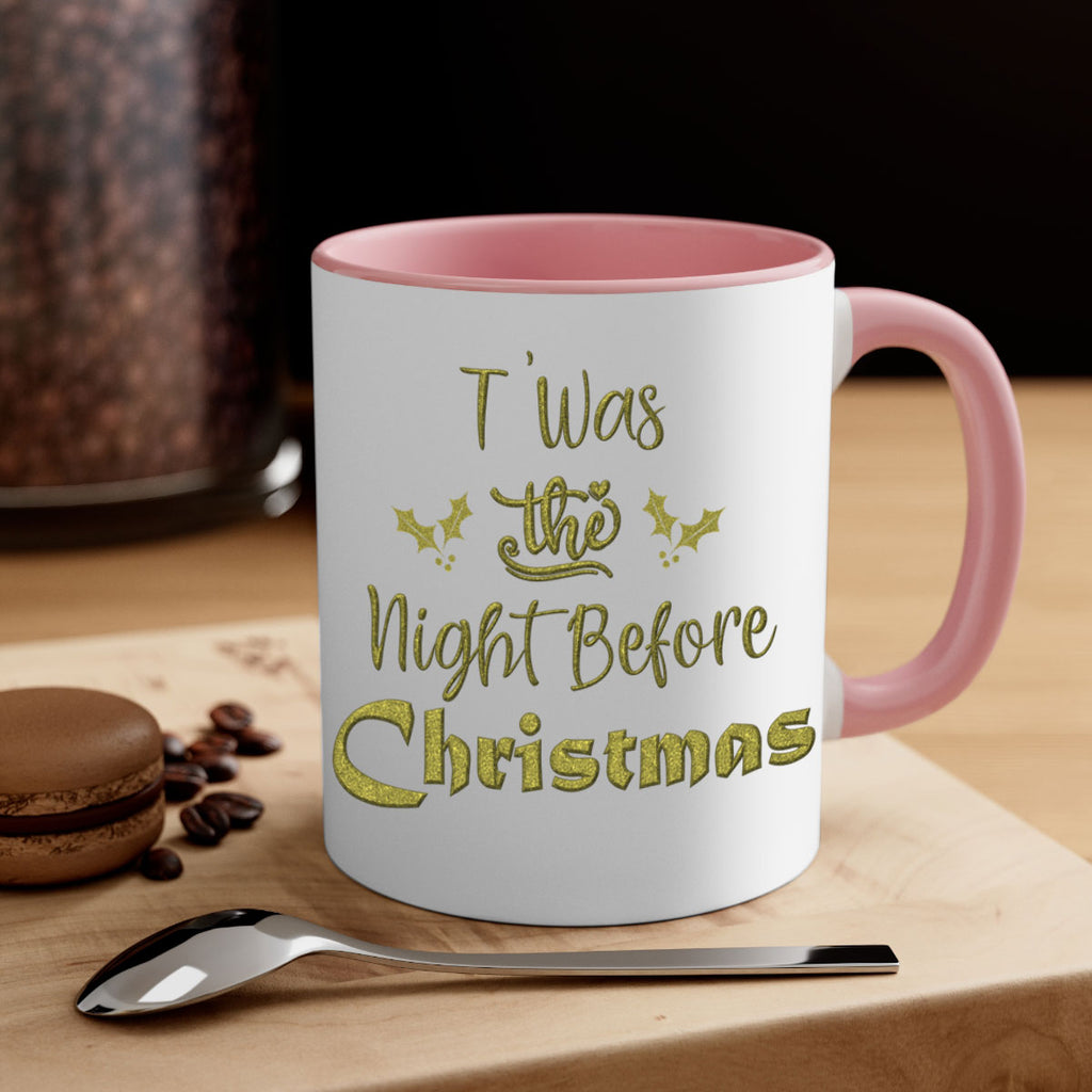 twas the night before christmas green 438#- christmas-Mug / Coffee Cup