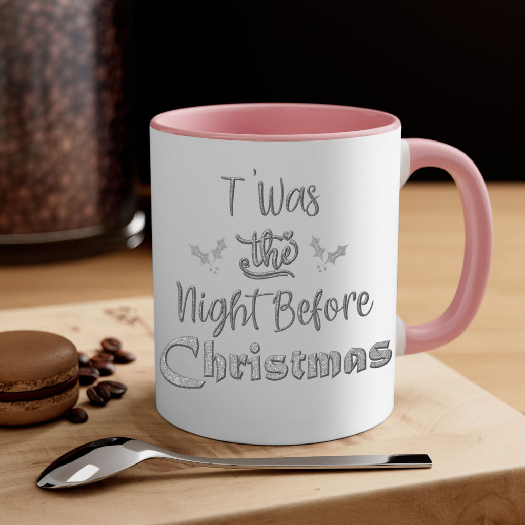 twas the night before christmas silver 437#- christmas-Mug / Coffee Cup