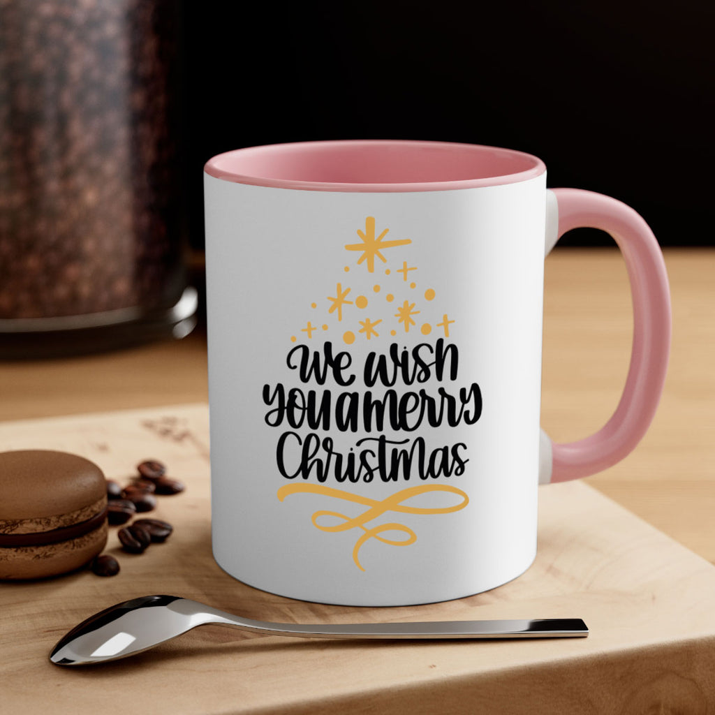 we wish you a merry christmas gold 32#- christmas-Mug / Coffee Cup