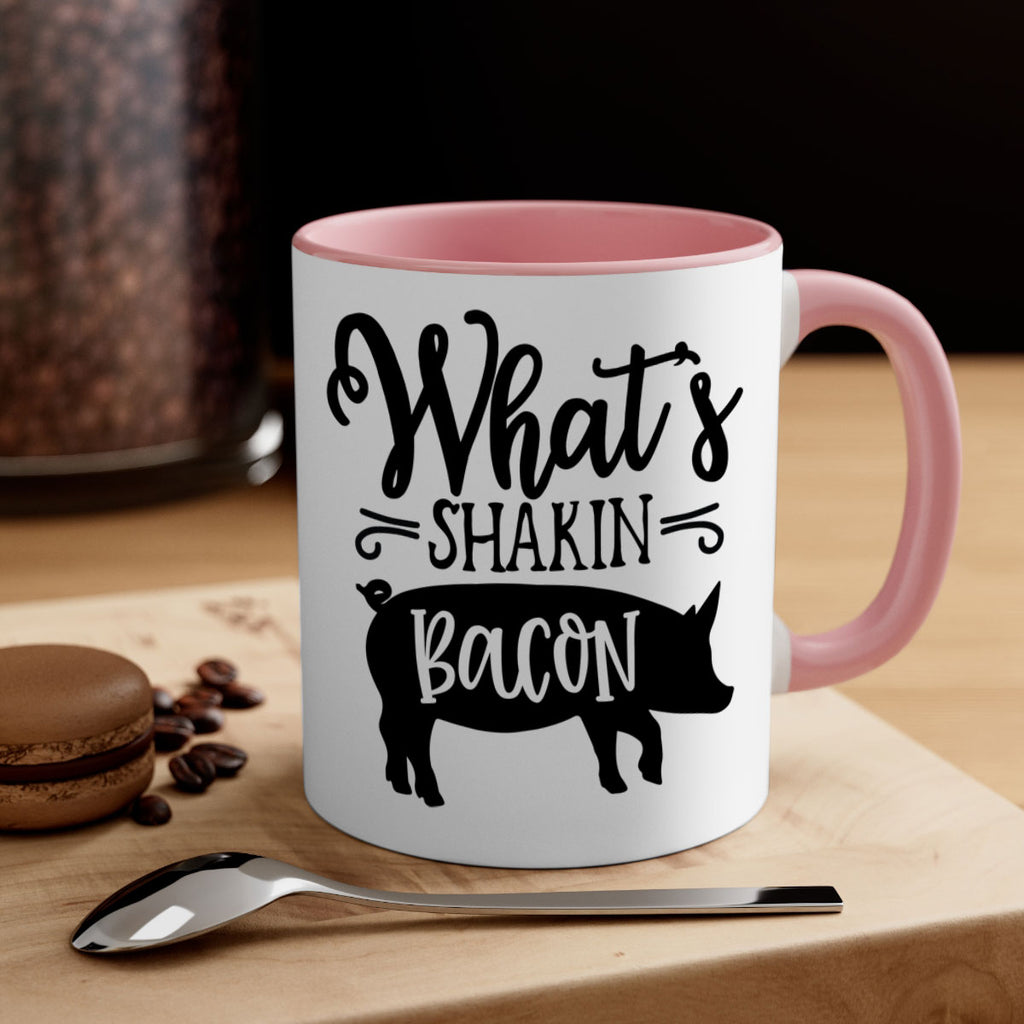 whats shakin bacon 71#- kitchen-Mug / Coffee Cup
