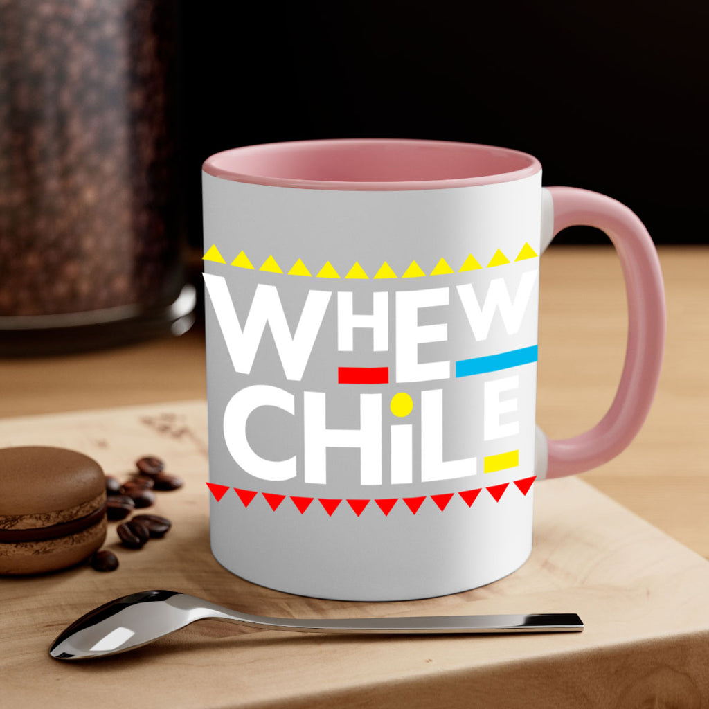 whew chile 11#- black words - phrases-Mug / Coffee Cup