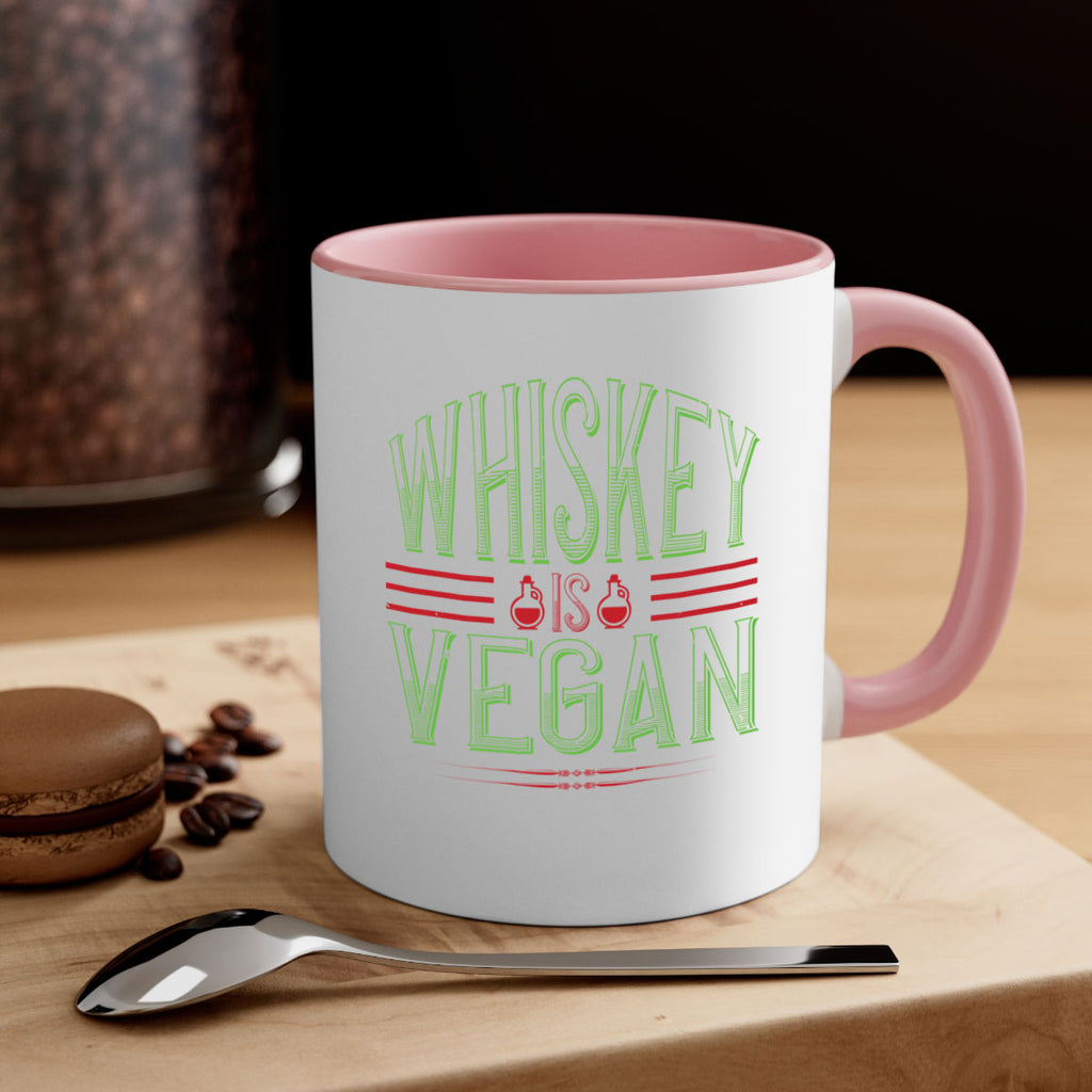 whiskey is vegan 110#- vegan-Mug / Coffee Cup