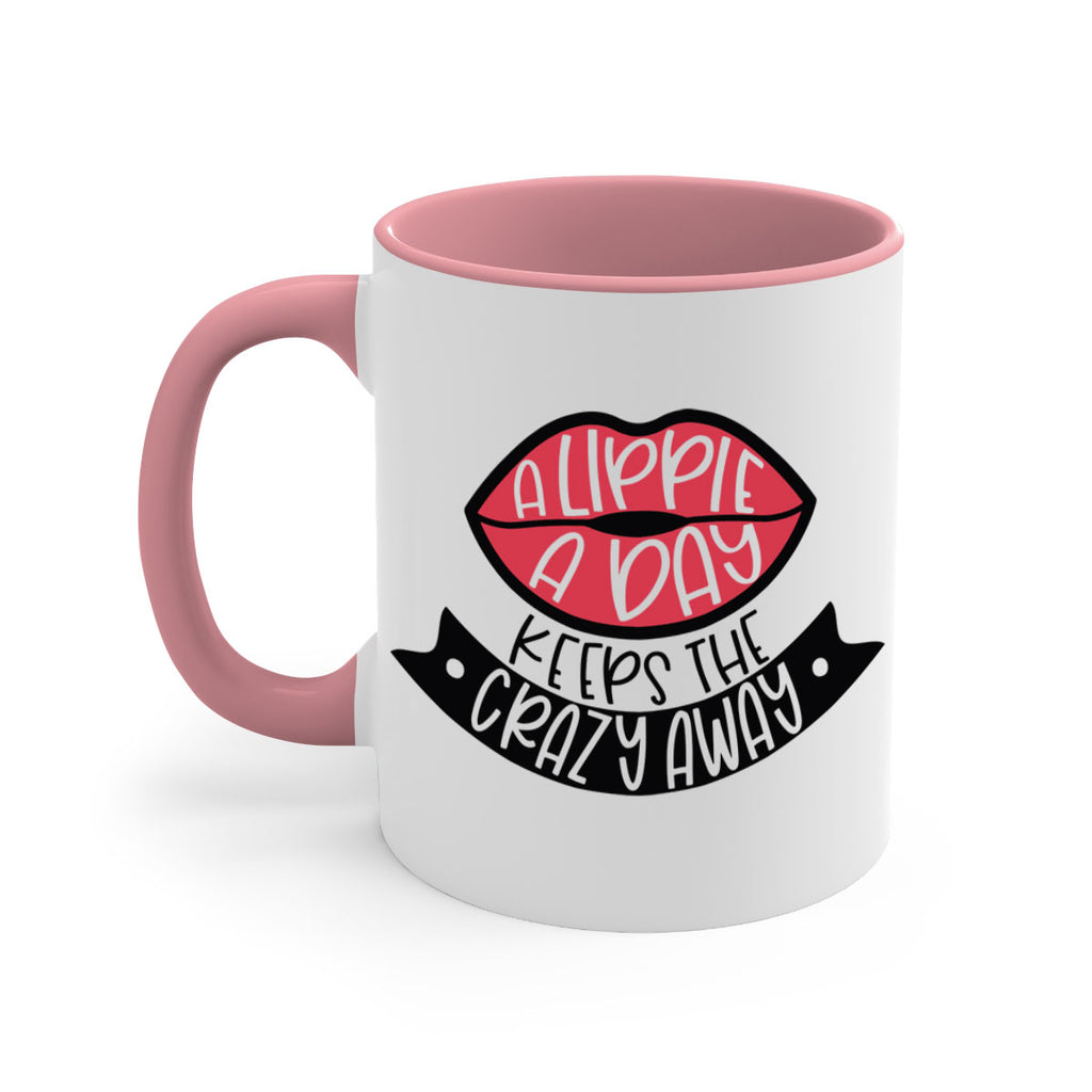 A Lippie A Day Keeps The Crazy Away Style 149#- makeup-Mug / Coffee Cup
