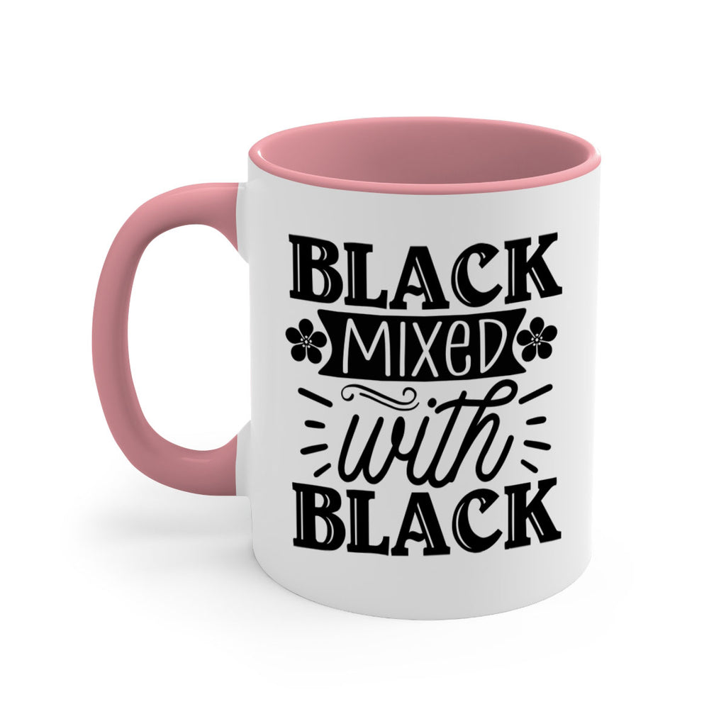 Black mixed with black Style 56#- Black women - Girls-Mug / Coffee Cup