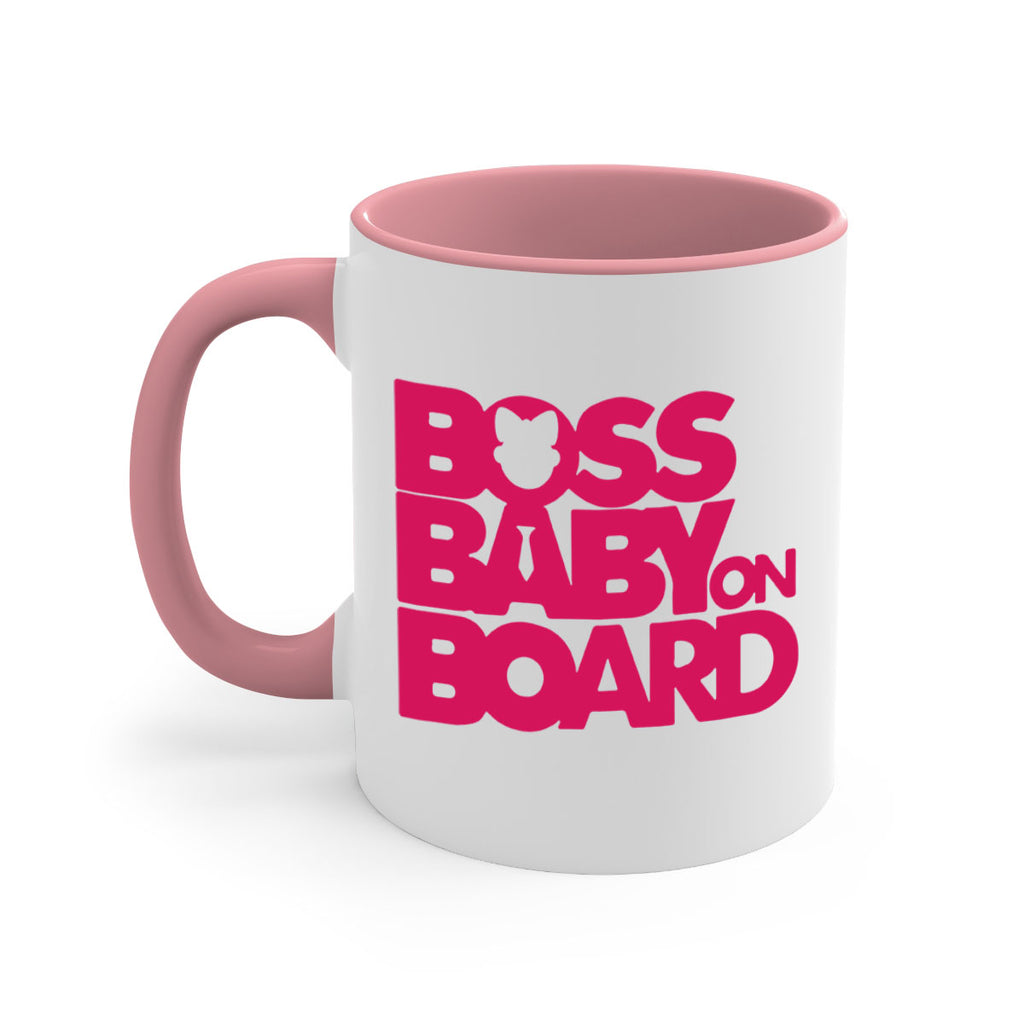 Boss Baby On Board 3#- black words - phrases-Mug / Coffee Cup