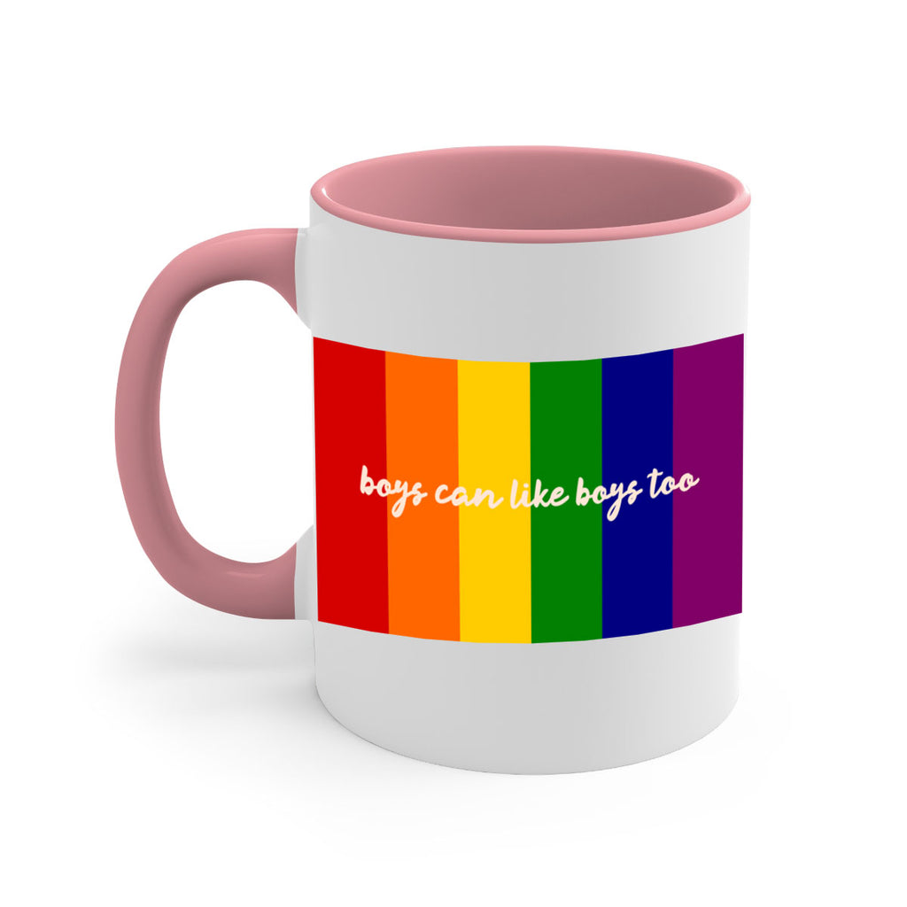 Boys can like Boys too 17#- lgbt-Mug / Coffee Cup