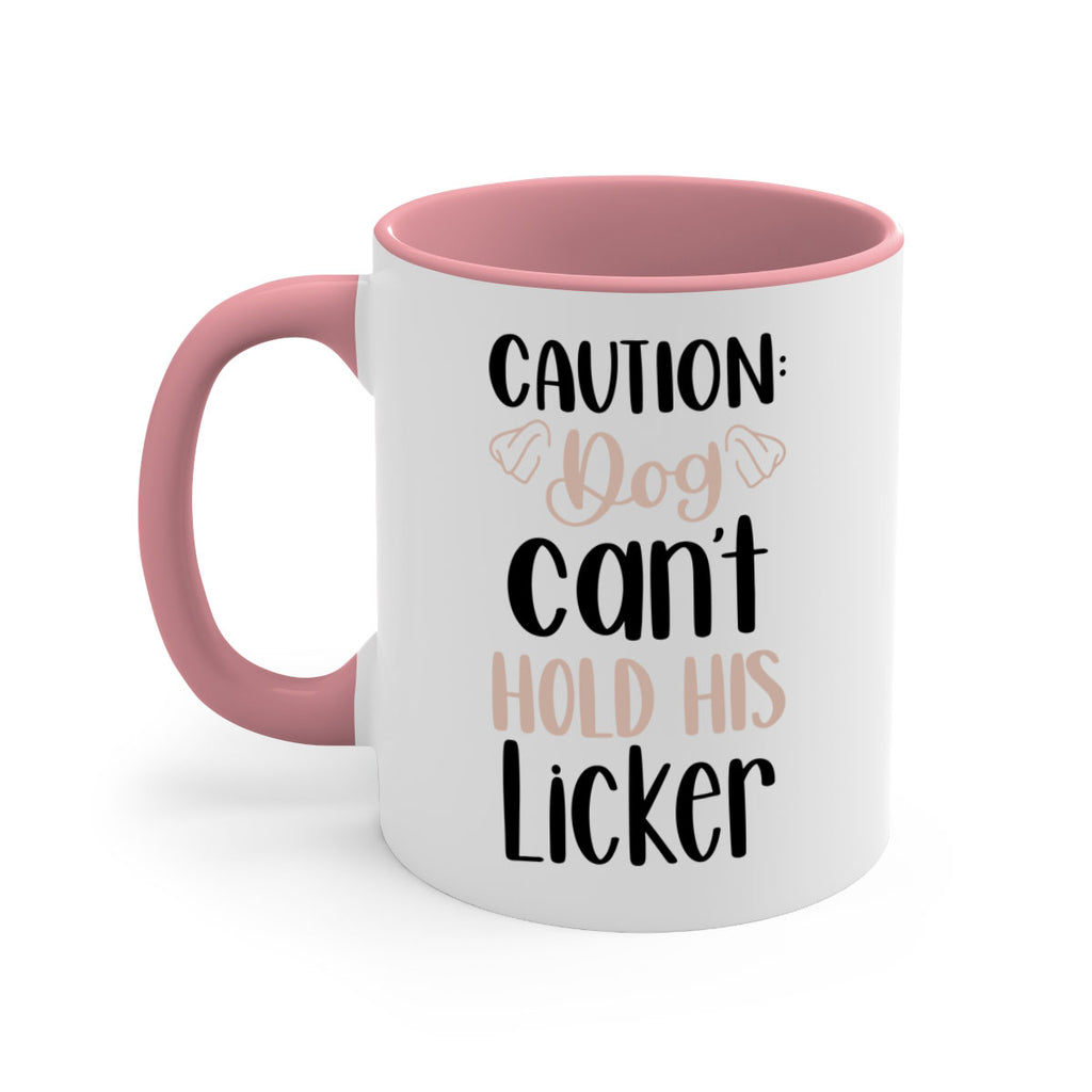 Caution Dog Cant Hold Style 31#- Dog-Mug / Coffee Cup