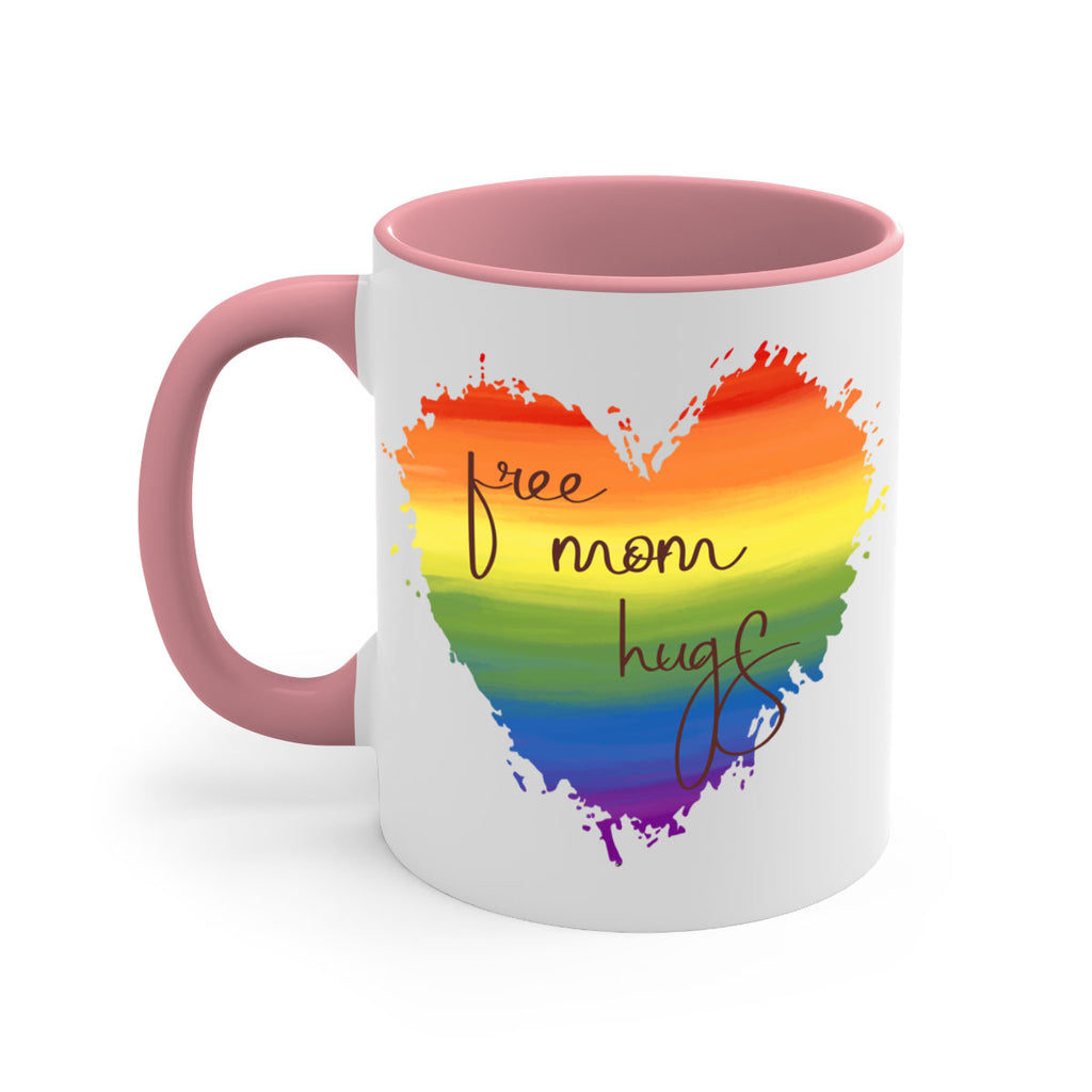 Free Mom Hugs Rainbow Pride Lgbt Png 35#- lgbt-Mug / Coffee Cup