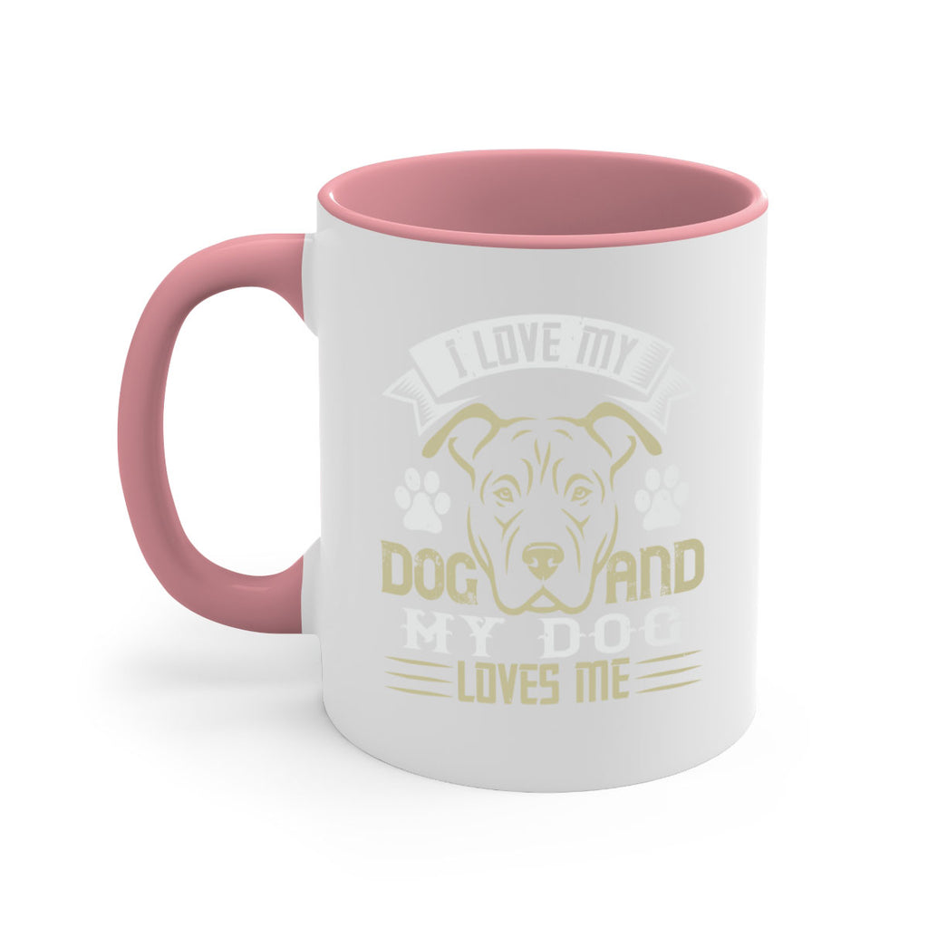 I Love My Dog and my Dog Loves me Style 191#- Dog-Mug / Coffee Cup