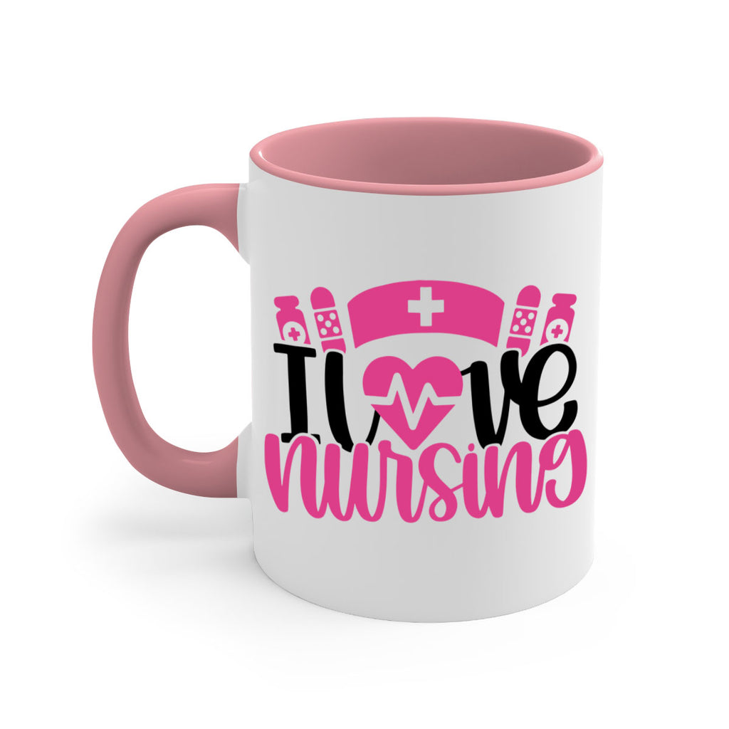 I Love Nursing Style Style 171#- nurse-Mug / Coffee Cup