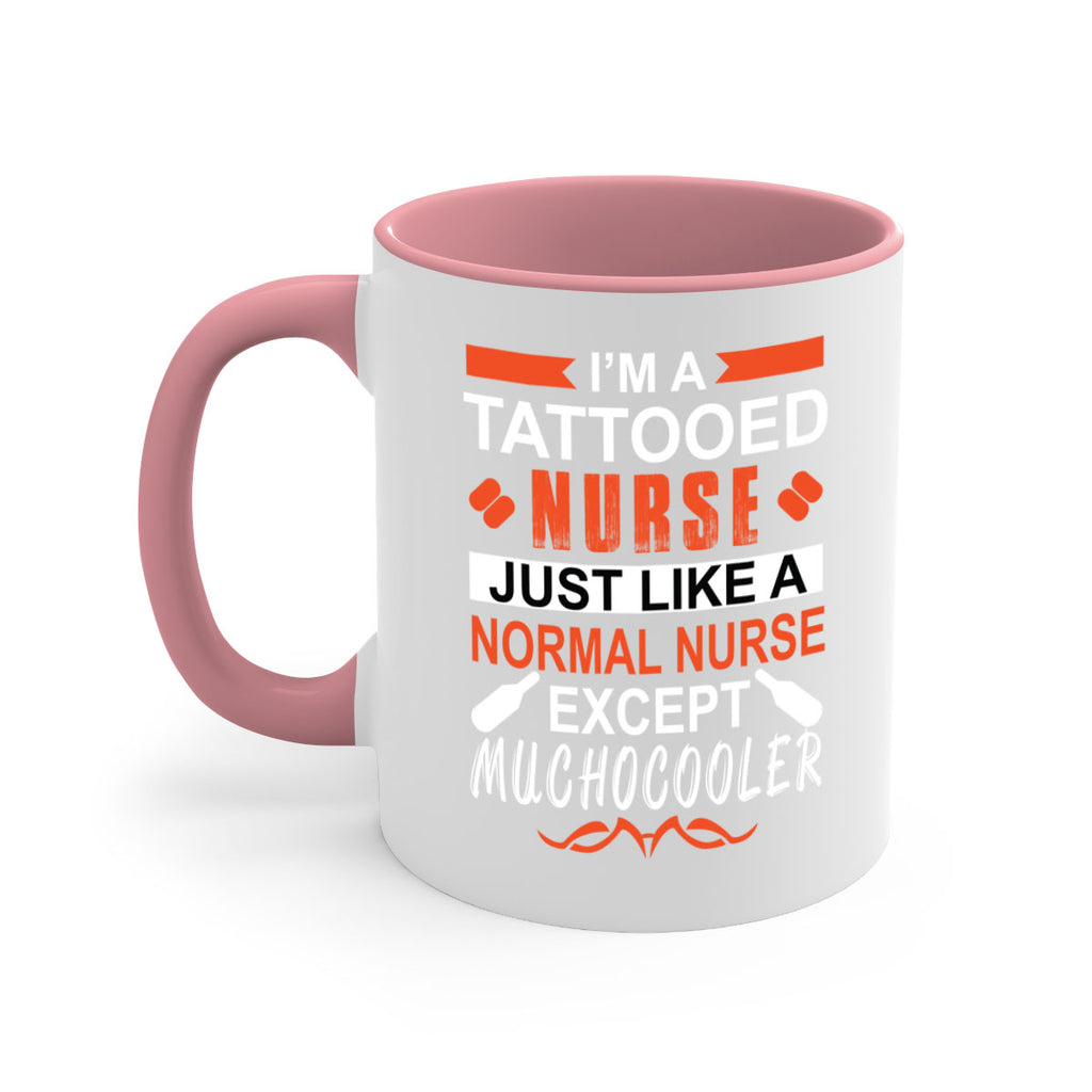 I am tattooed nurse Style 325#- nurse-Mug / Coffee Cup