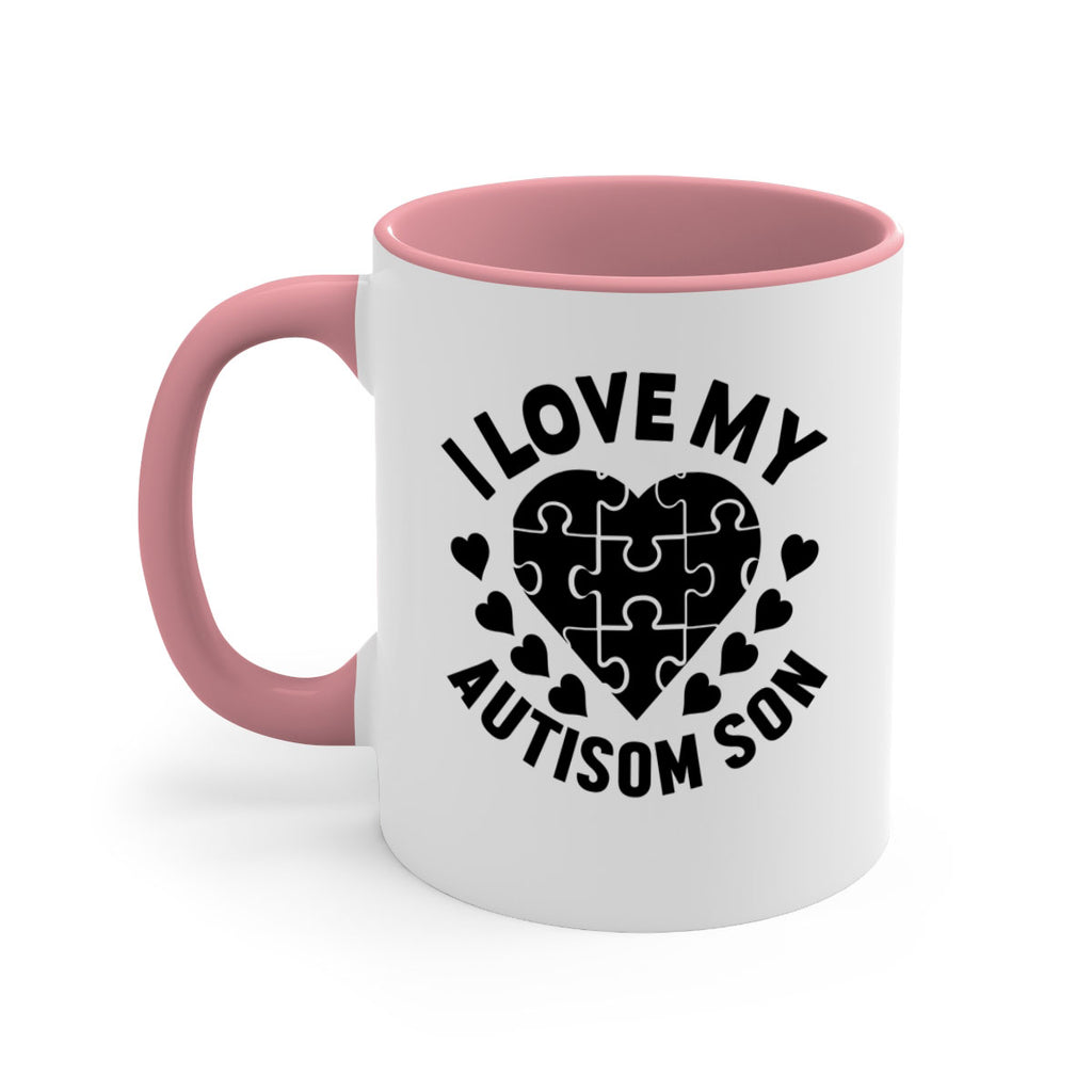I love my Style 45#- autism-Mug / Coffee Cup