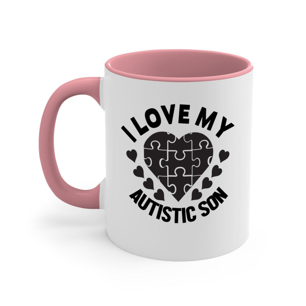 I love my Style 46#- autism-Mug / Coffee Cup