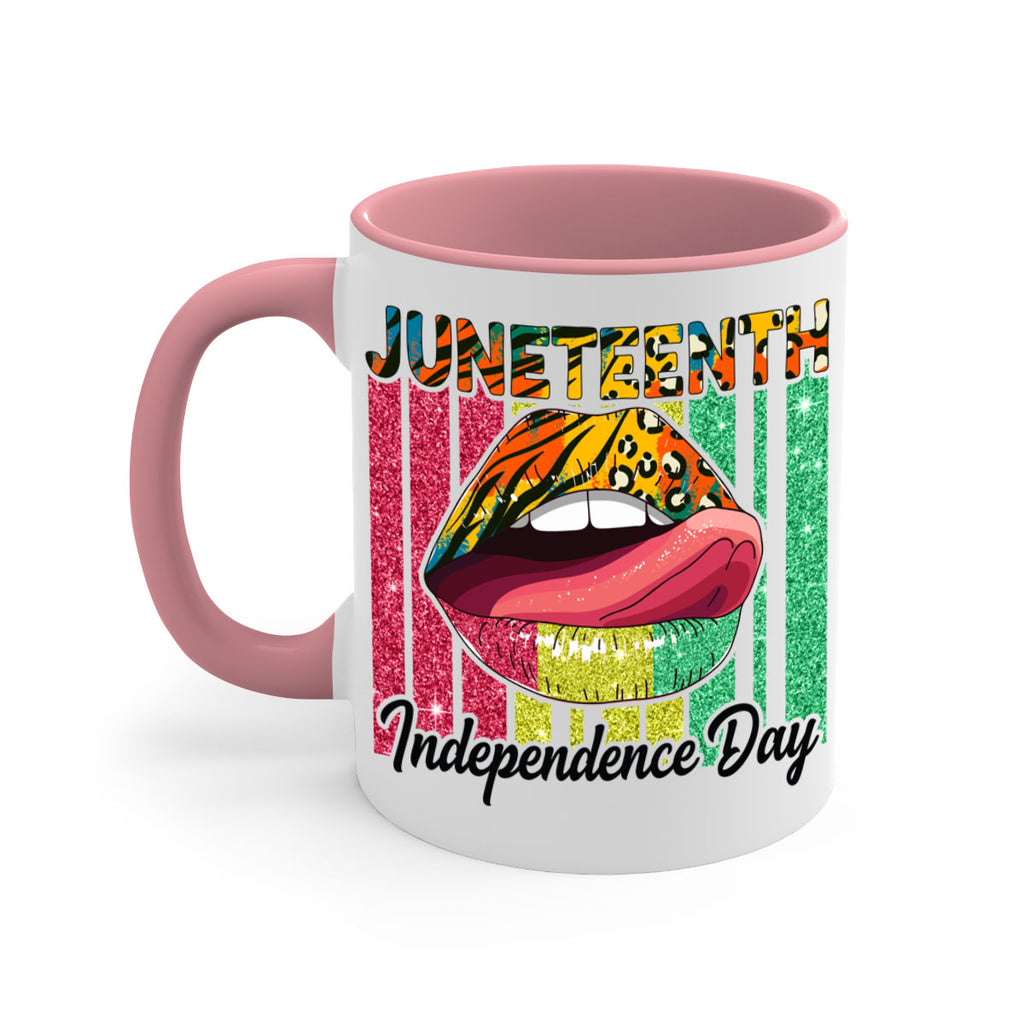 Juneteenth Independence Day Sexy Lip Png 11#- juneteenth-Mug / Coffee Cup