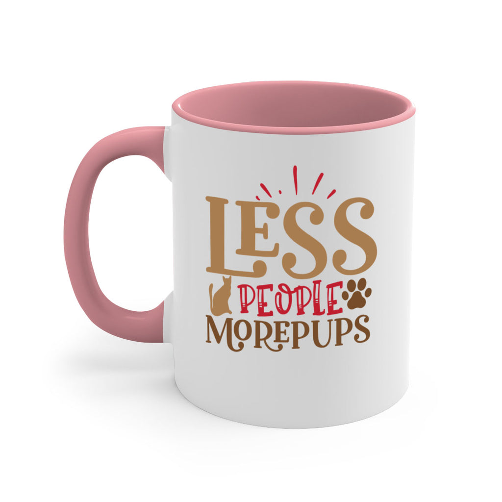 Less People More Pups Style 18#- cat-Mug / Coffee Cup
