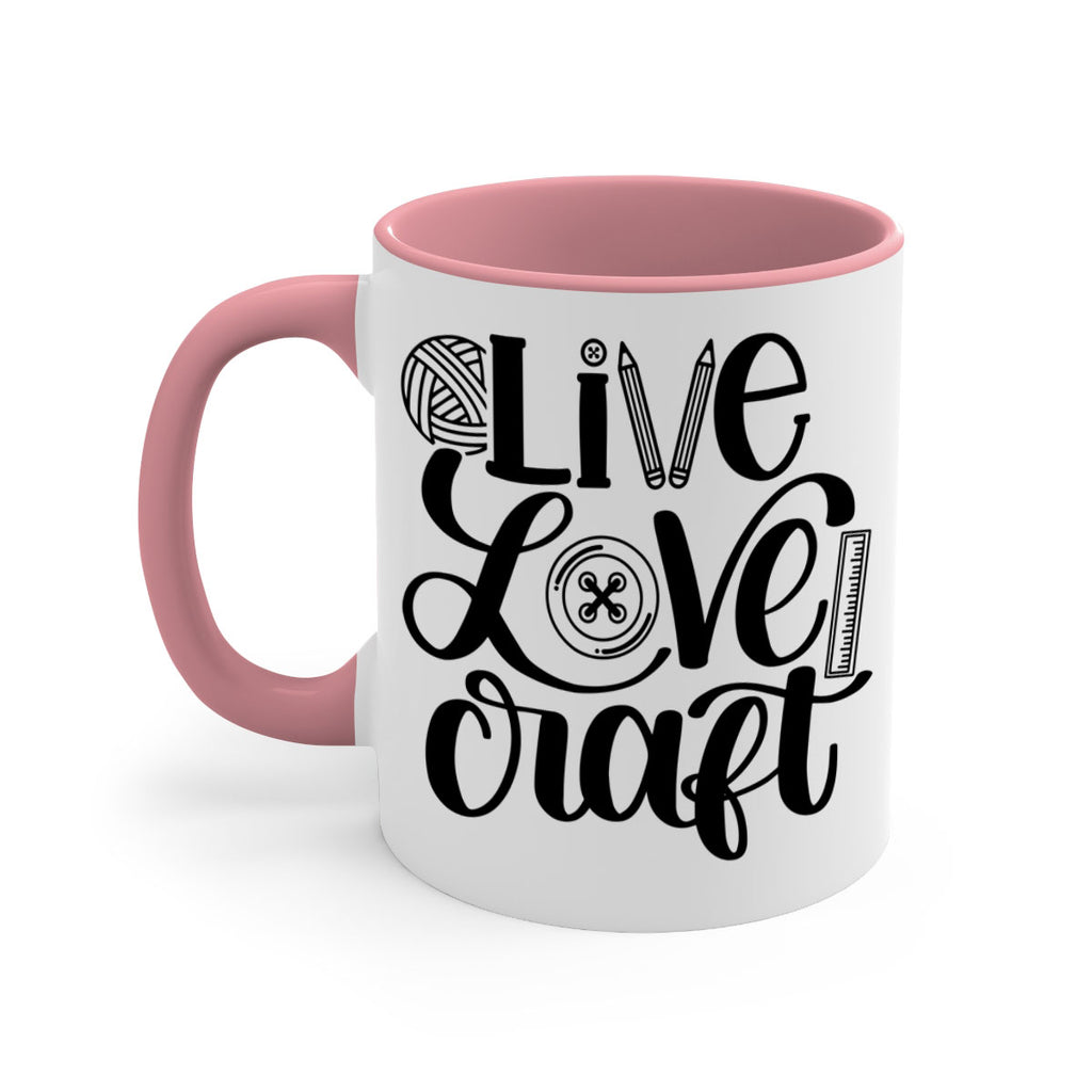 Live Love Craft 14#- crafting-Mug / Coffee Cup