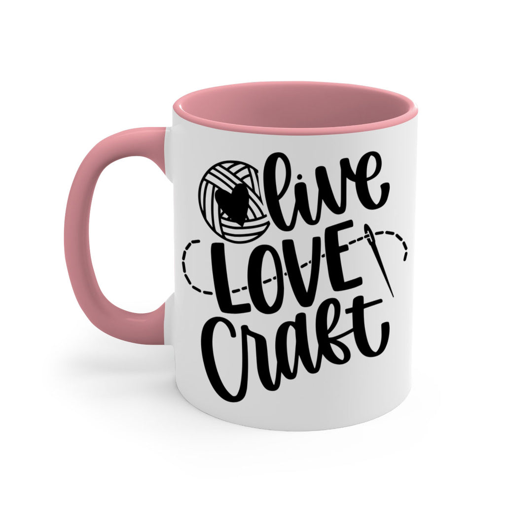 Live Love Craft 15#- crafting-Mug / Coffee Cup