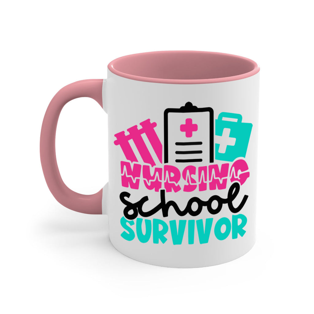 Nursing School Survivor Style Style 62#- nurse-Mug / Coffee Cup