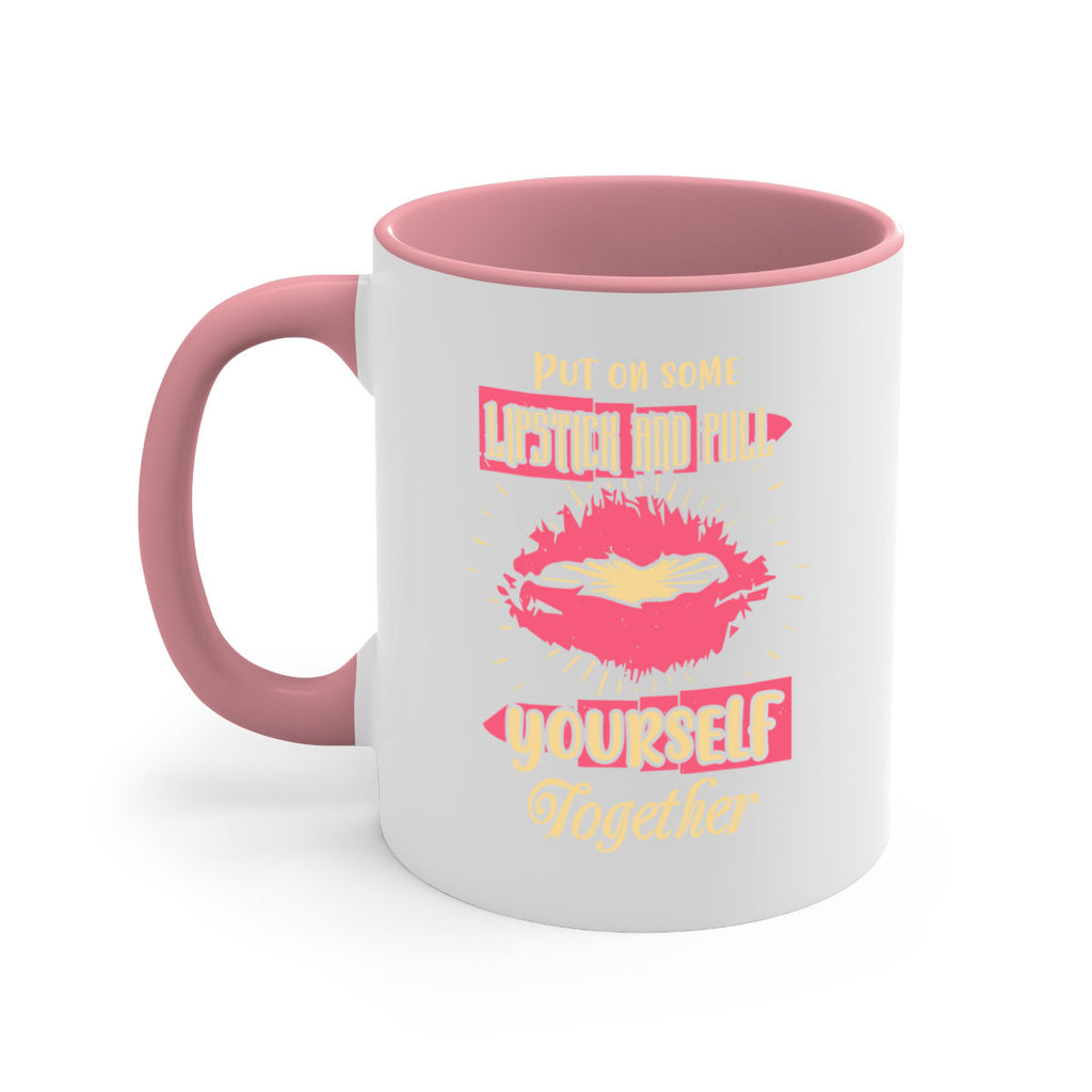 Put on some lipstick and pull yourself together Style 188#- makeup-Mug / Coffee Cup
