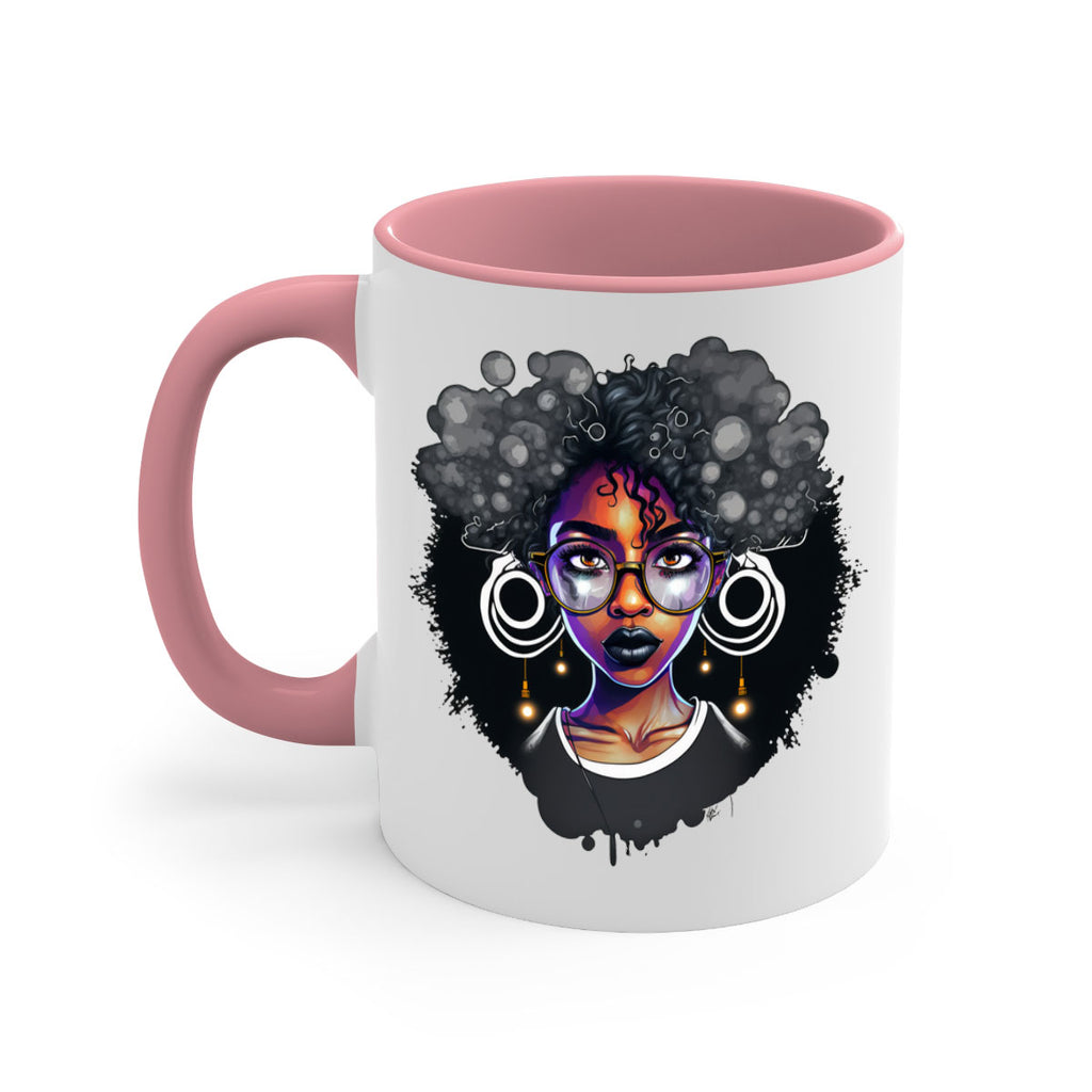 Sparkling Black Girl Design 10#- Black women - Girls-Mug / Coffee Cup