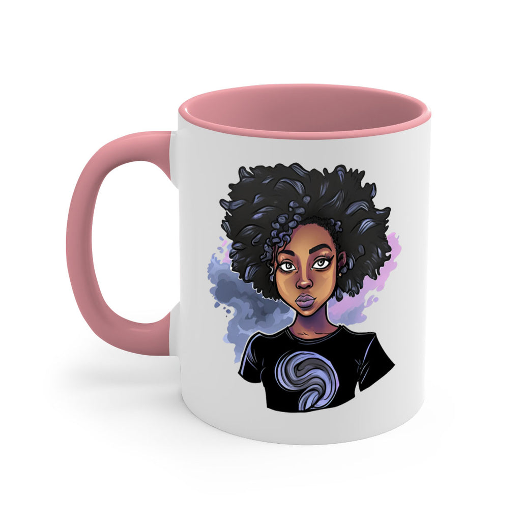 Sparkling Black Girl Design 1#- Black women - Girls-Mug / Coffee Cup