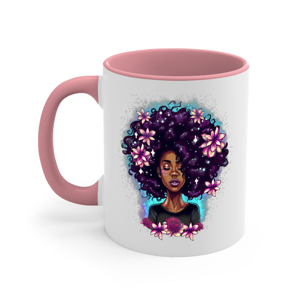 Sparkling Black Girl Design 3#- Black women - Girls-Mug / Coffee Cup