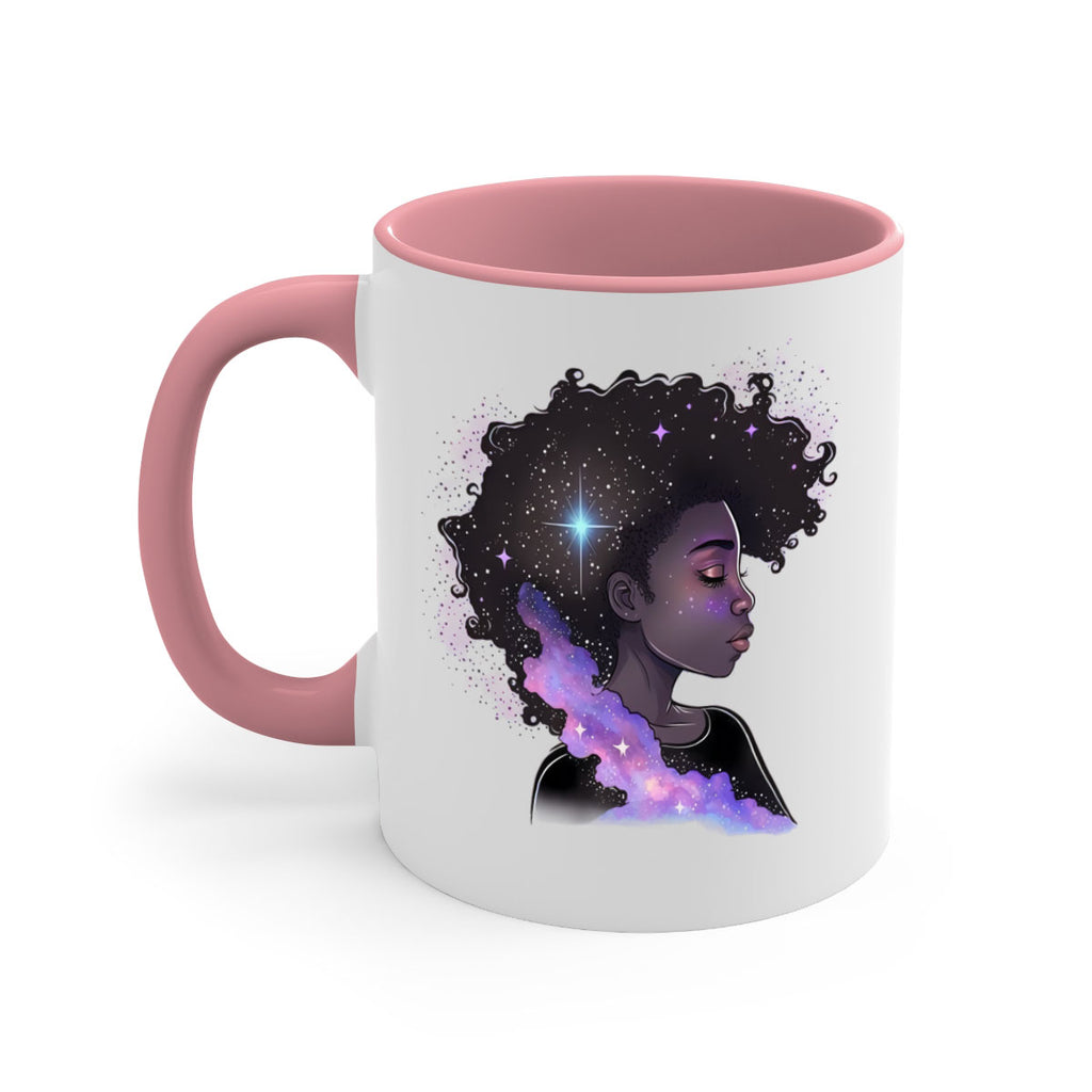Sparkling Black Girl Design 4#- Black women - Girls-Mug / Coffee Cup