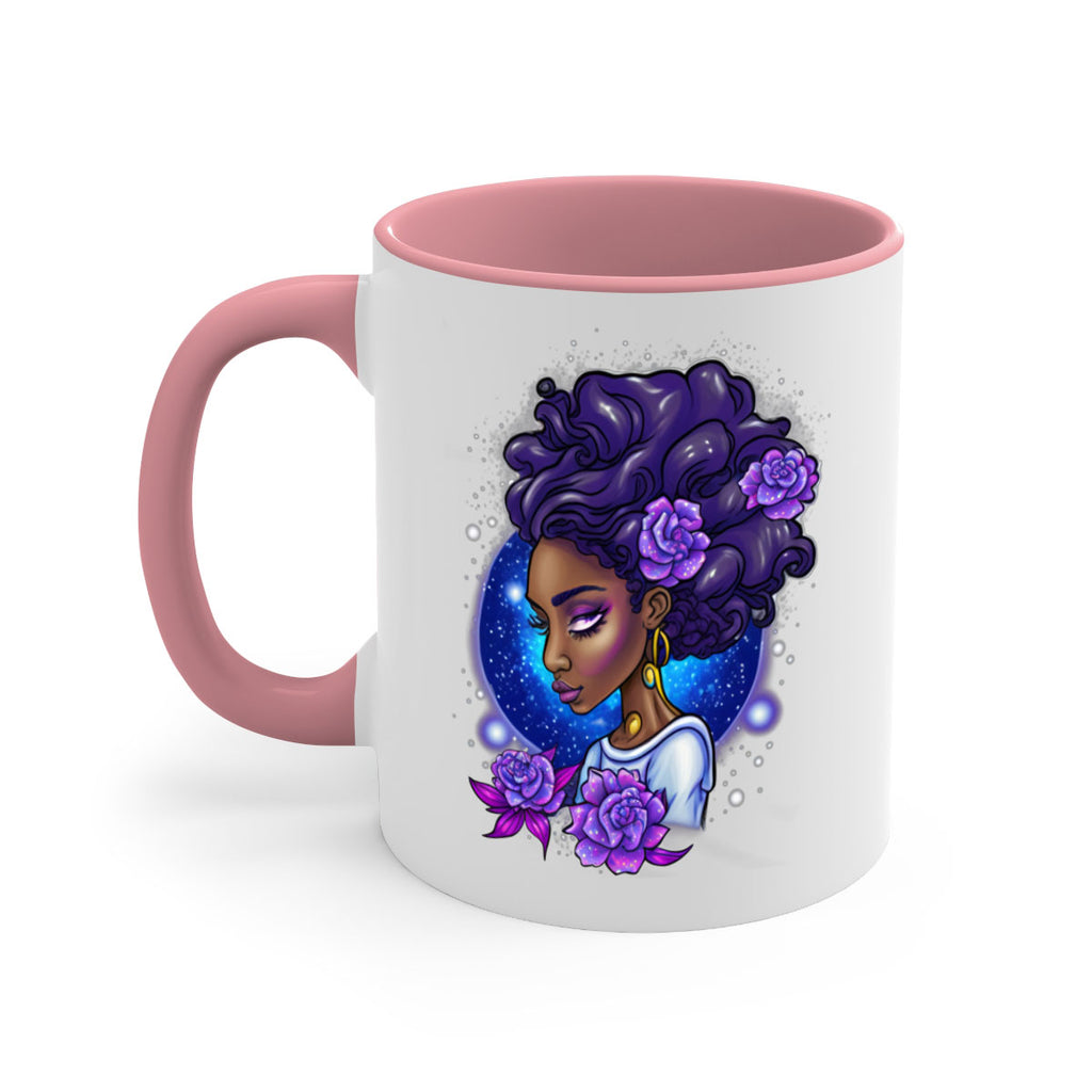 Sparkling Black Girl Design 7#- Black women - Girls-Mug / Coffee Cup