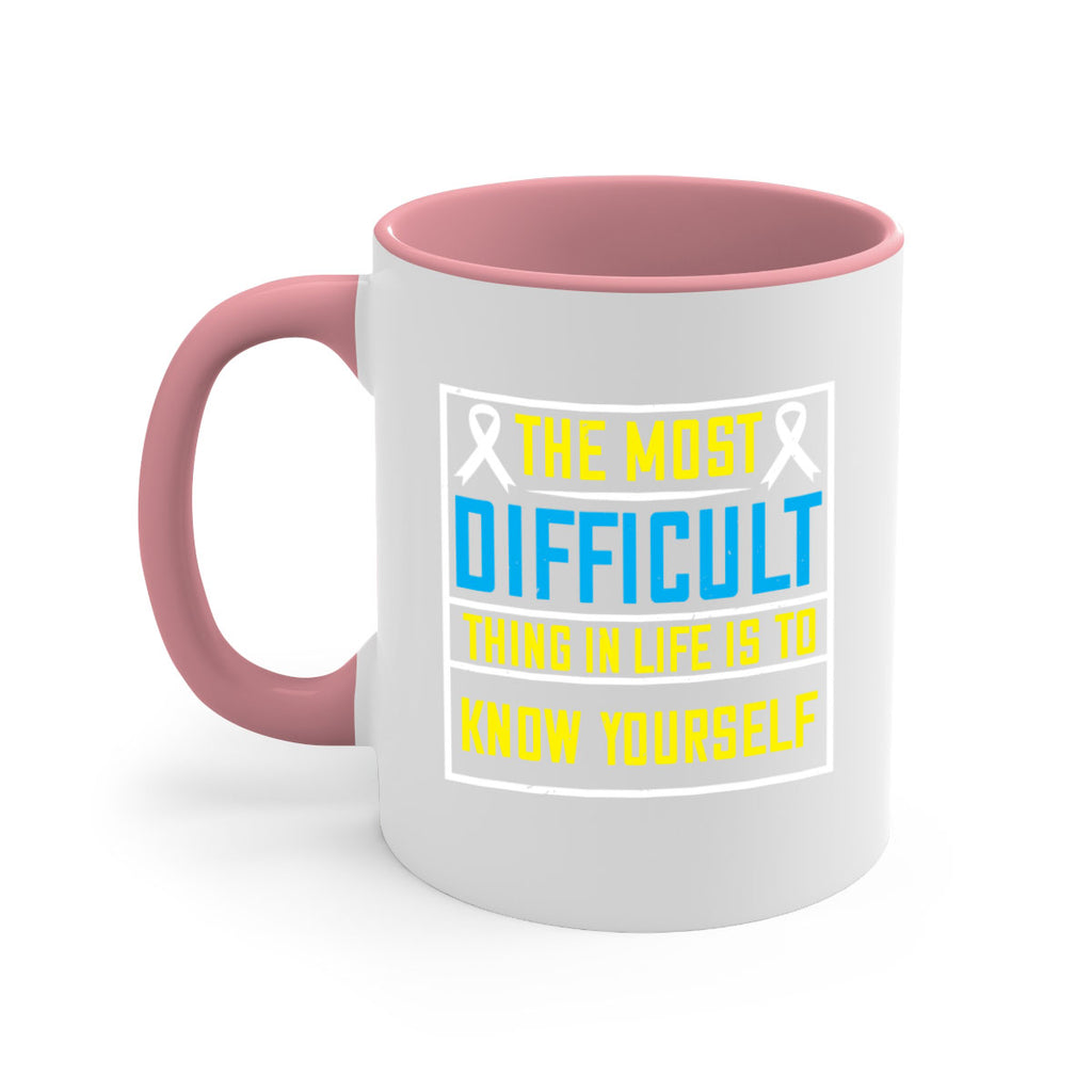 The most difficult thing in life is to know yourself Style 16#- Self awareness-Mug / Coffee Cup