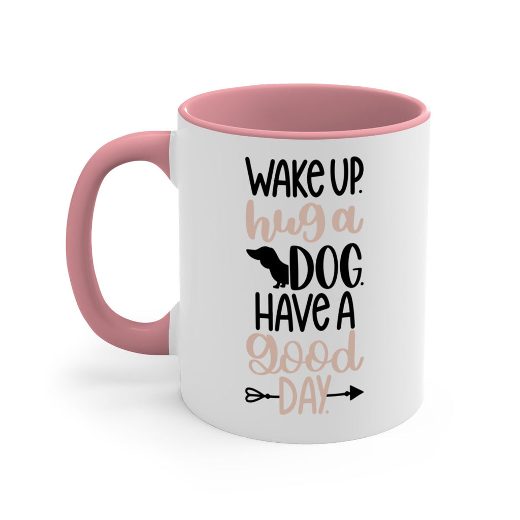 Wake Up Hug A Dog Style 7#- Dog-Mug / Coffee Cup