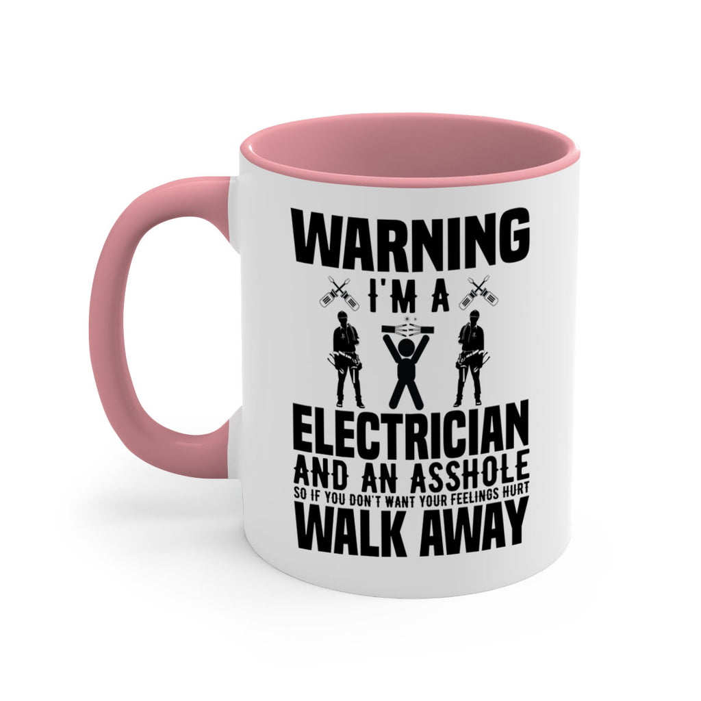 Warning Style 4#- electrician-Mug / Coffee Cup