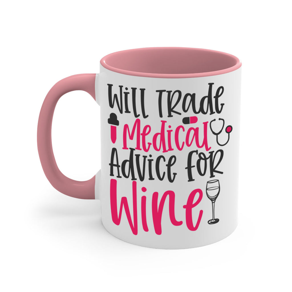 Will Trade Medical Advice for Wine Style Style 9#- nurse-Mug / Coffee Cup