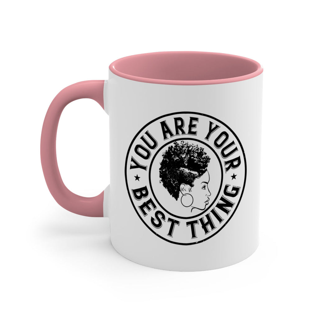 You are your best thing Style 42#- Afro - Black-Mug / Coffee Cup