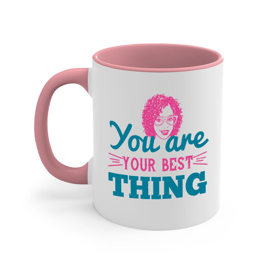 You are your best thing Style 49#- Afro - Black-Mug / Coffee Cup