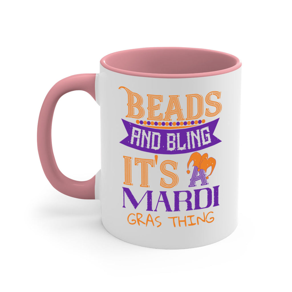 beads and bling its a mardi gras thing 51#- mardi gras-Mug / Coffee Cup