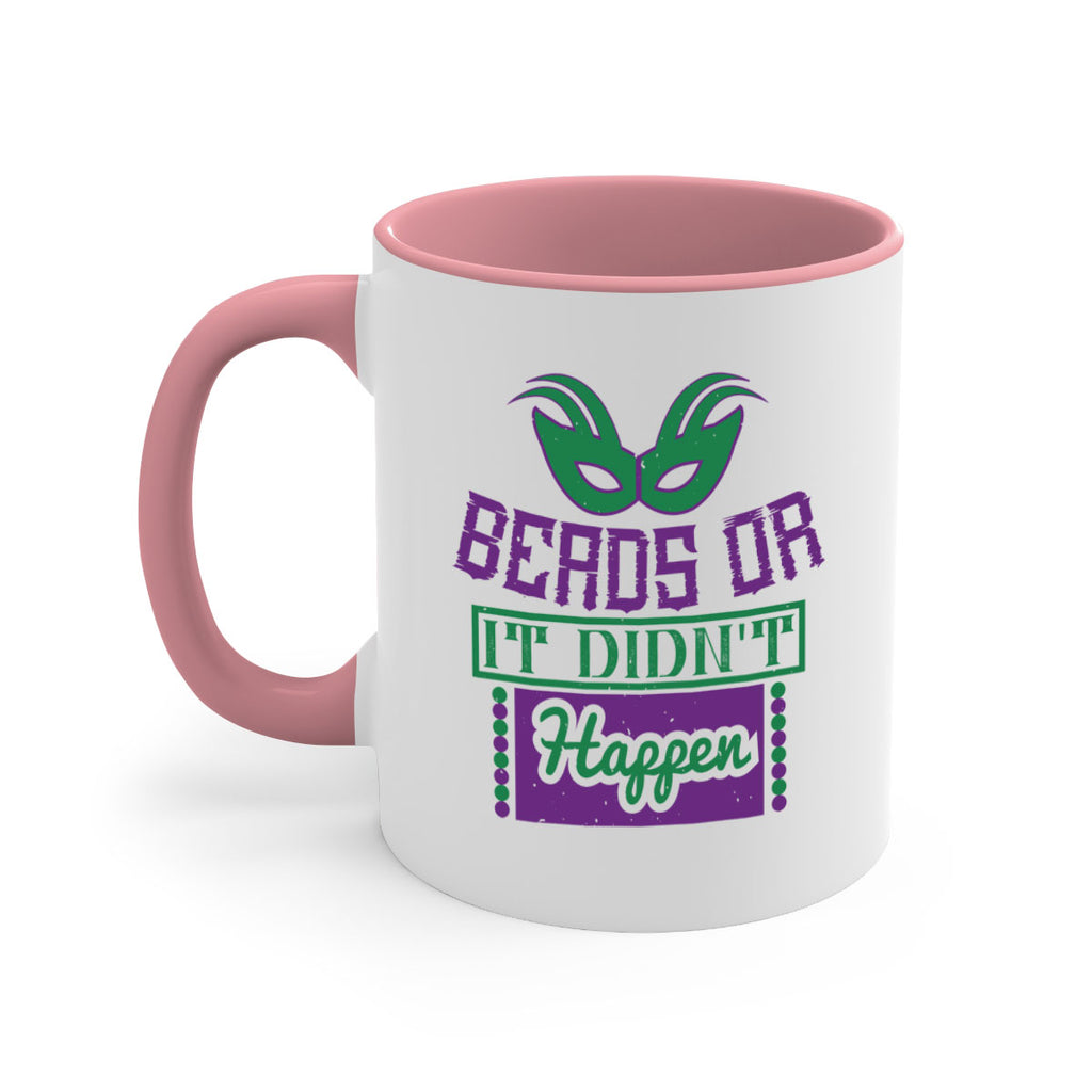 beads or it didnt happen 27#- mardi gras-Mug / Coffee Cup