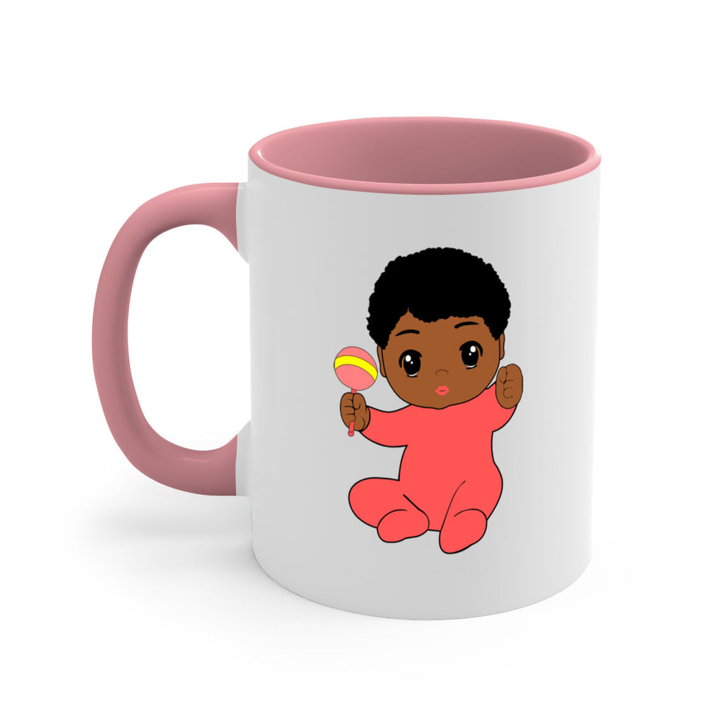 black baby boy 4#- Black men - Boys-Mug / Coffee Cup