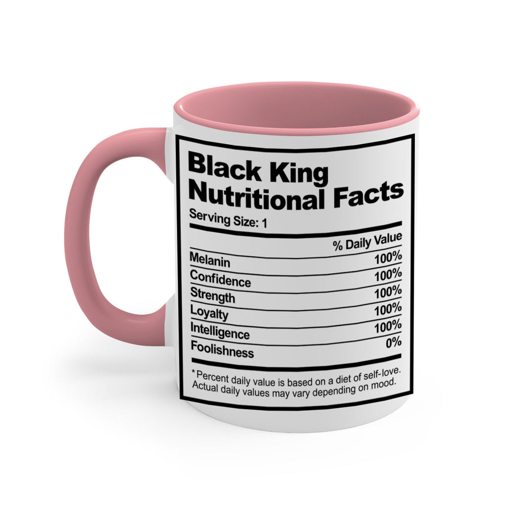 black king nutritional facts 231#- black words - phrases-Mug / Coffee Cup