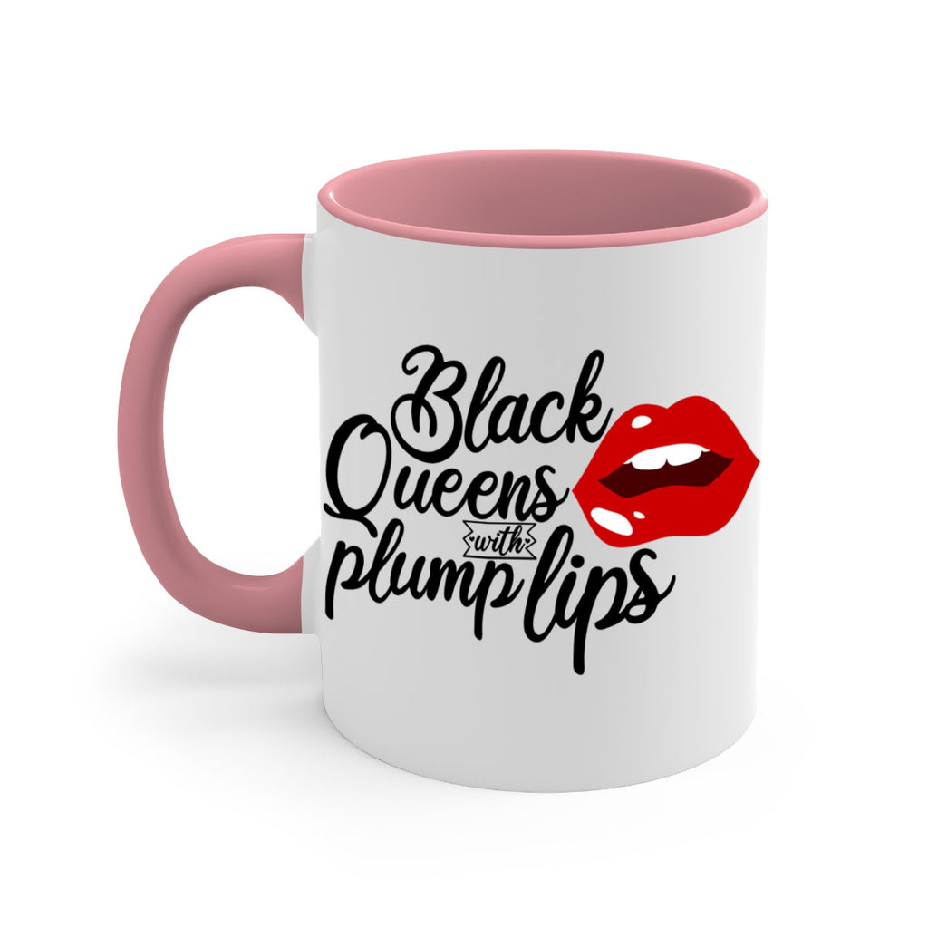 black queens plump lips Style 54#- Black women - Girls-Mug / Coffee Cup