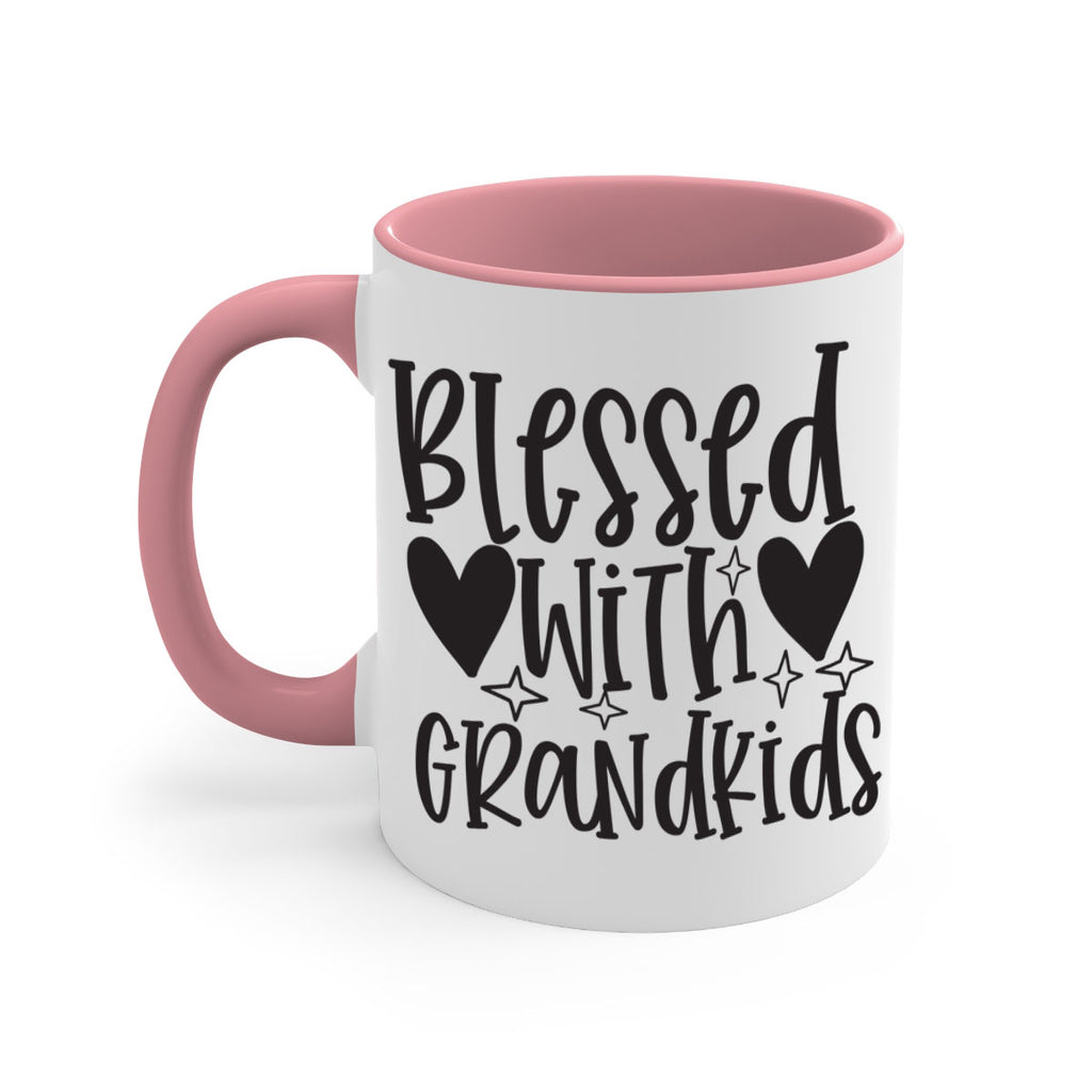blessed with grandkids 415#- mom-Mug / Coffee Cup