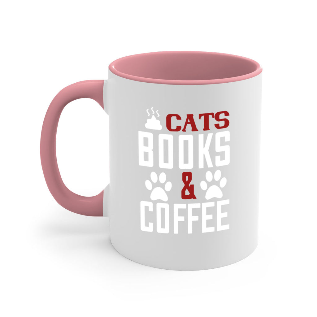 cats books and coffee Style 38#- cat-Mug / Coffee Cup
